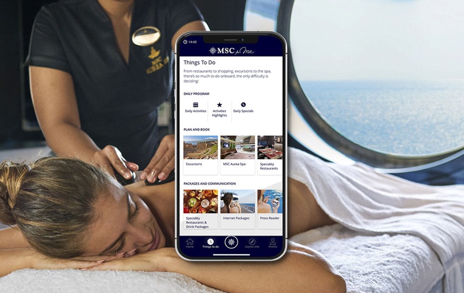 MSC for ME App | MSC Cruises