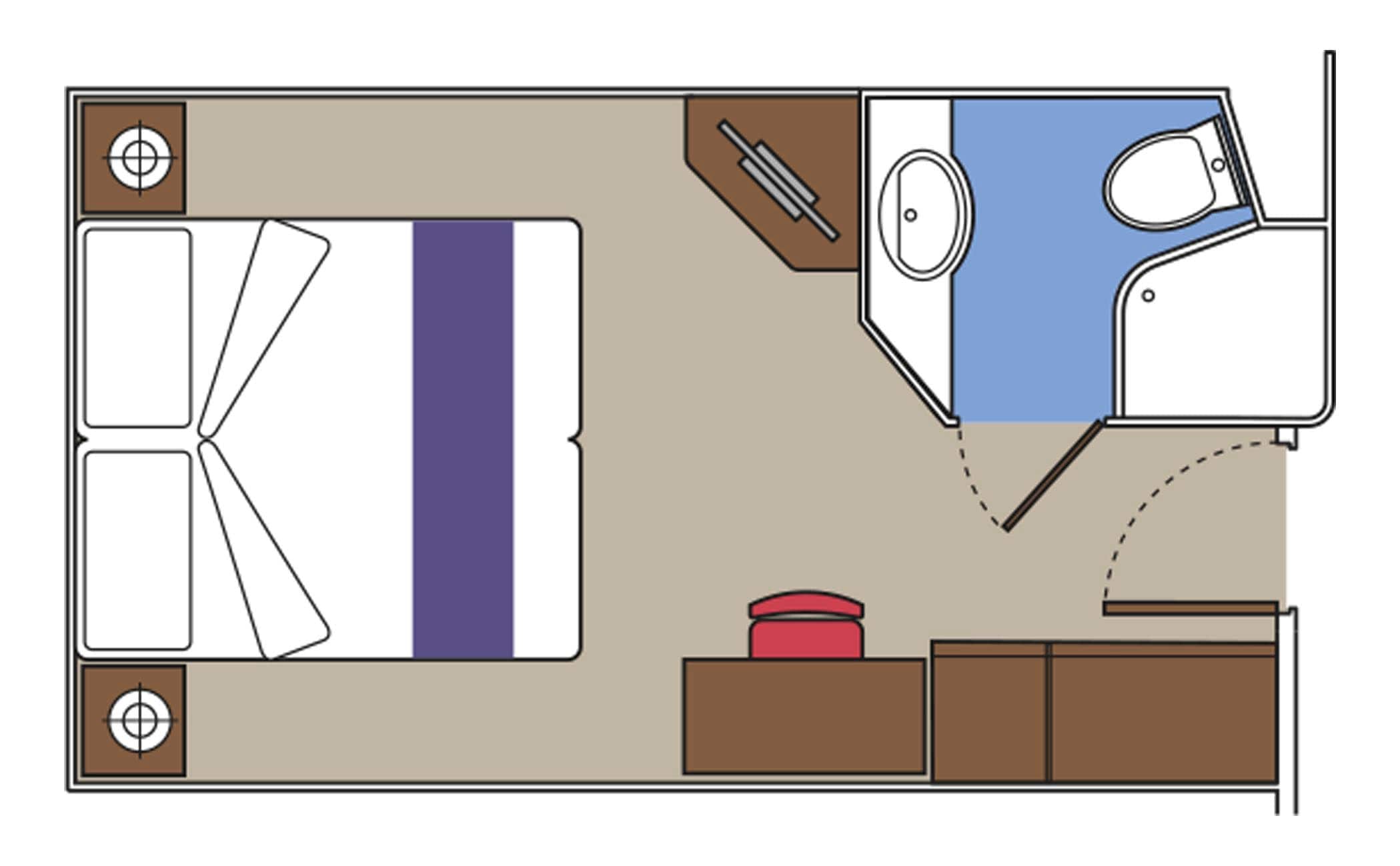 MSC Poesia Cabin: Interior 05 2d
